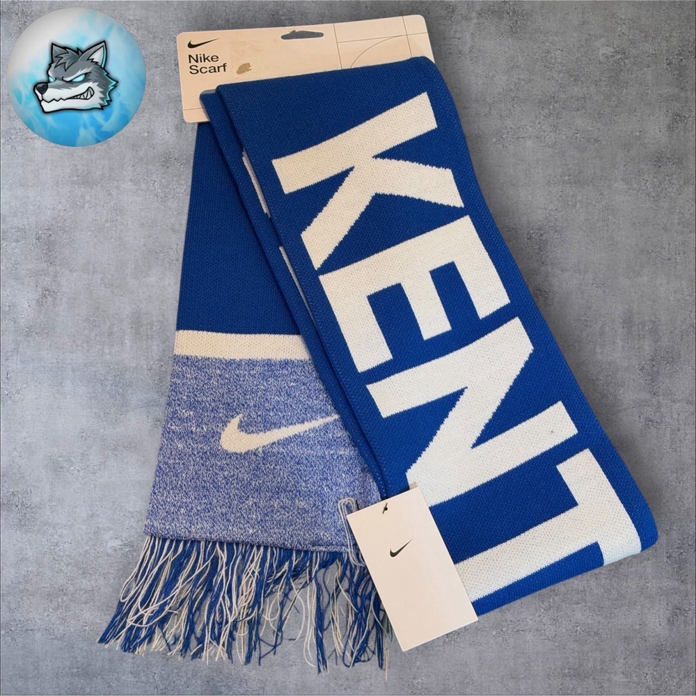 Kentucky Wildcats NCAA Nikeโ Scarf 2.0 Local Verbiage Blue HM5352-480 NEW